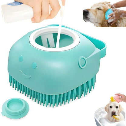 Dog Shampoo Brush - Easy, Clean Baths Every Time