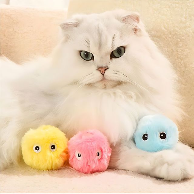 Chirping Balls - Interactive Toy for Cats