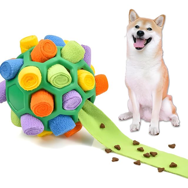 Snuffle Ball - Interactive Toy for Pups