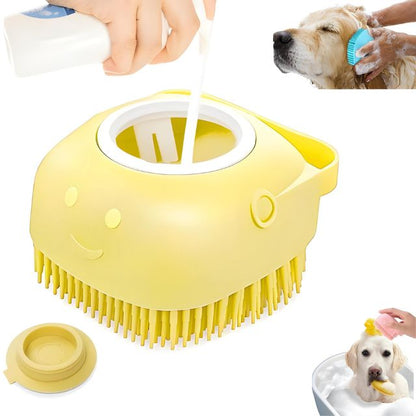 Dog Shampoo Brush - Easy, Clean Baths Every Time