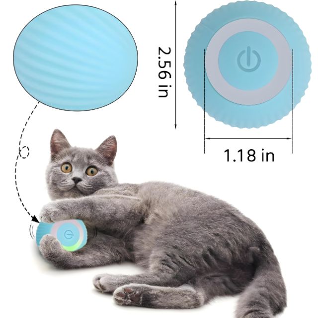 Interactive Cat Ball - Smart Toy for Kitty