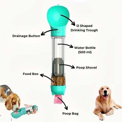 Multifunctional Dog Water Bottle