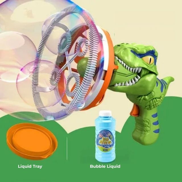 Dinosaur Bubble Machine - Fun Toy for Kids