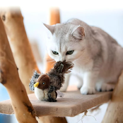 Interactive Chirping Bird Cat Toy