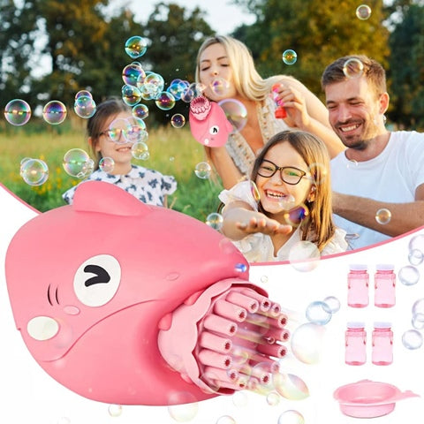 15-Hole Shark - Gatling Bubble Machine