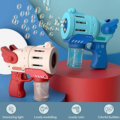 5 Holes Gatling Bubble Machine