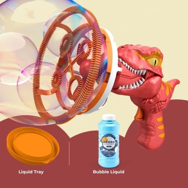 Dinosaur Bubble Machine - Fun Toy for Kids