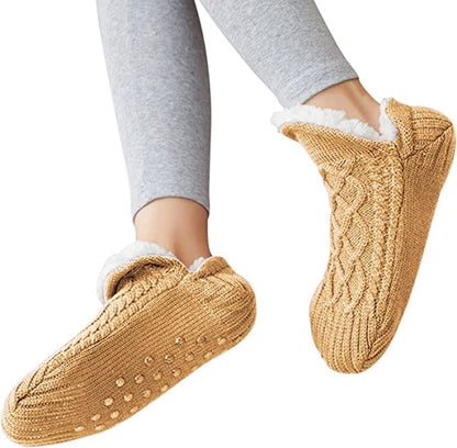 Women Non-Slip Thermal Socks Slippers