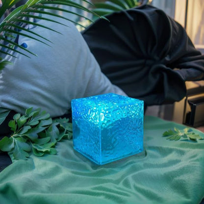 Northern Lights Cube Lamp