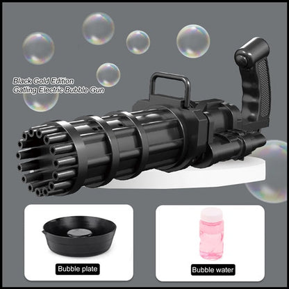 Big Bubble Blaster With 15 Holes - Gatling Bubble Machine