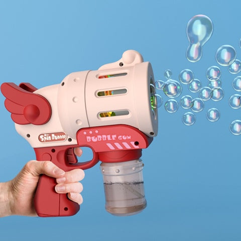 5 Holes Gatling Bubble Machine