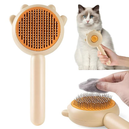 Cat Grooming Brush - No More Fur Everywhere