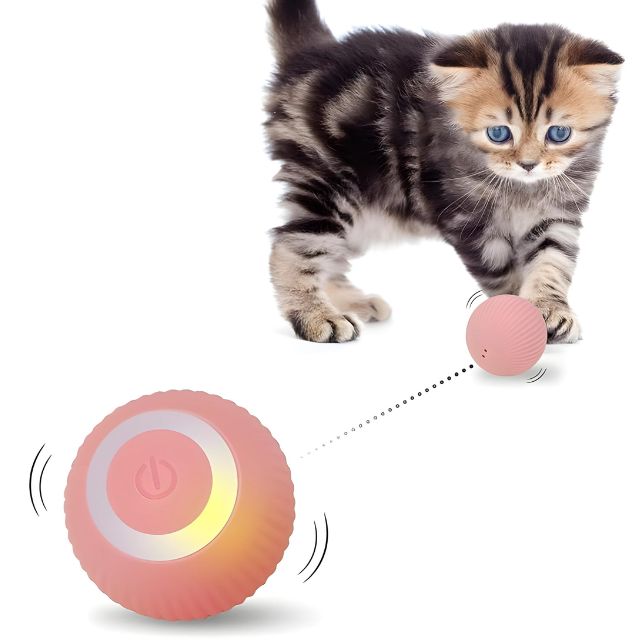 Interactive Cat Ball - Smart Toy for Kitty