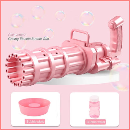 Big Bubble Blaster With 15 Holes - Gatling Bubble Machine