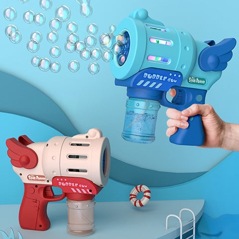 5 Holes Gatling Bubble Machine